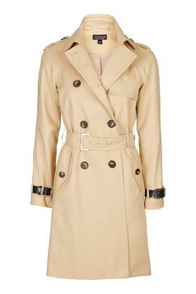 Topshop Military Trench Coat