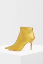 Topshop *mustard Ankle Boots