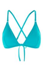 Topshop *fuller Bust Ring Triangle Swim Top