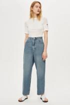 Topshop *slouch Cinch Jeans By Boutique