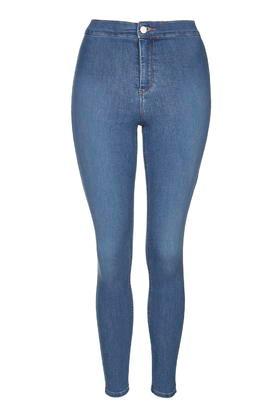 Topshop Petite Blue Joni Jeans