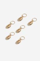 Topshop *gold Conch Shell Hair Rings