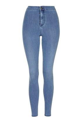 Topshop Moto Sulphur Blue Joni Jeans