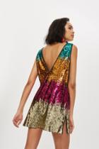 Topshop Festival Rocky Sequin Romper