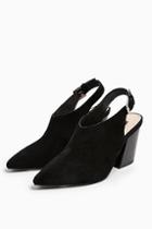 Topshop Goji Slingback Western Shoes
