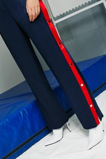 Topshop Popper Side Detail Pants