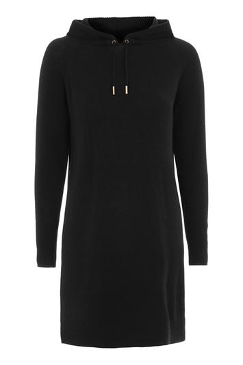 Topshop Cashmere Blend Hooded Dress