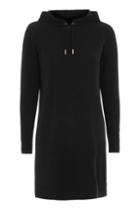 Topshop Cashmere Blend Hooded Dress