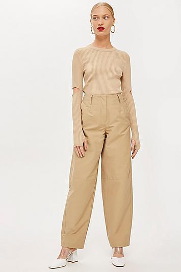 Topshop *delmonte Peg Trousers By Boutique