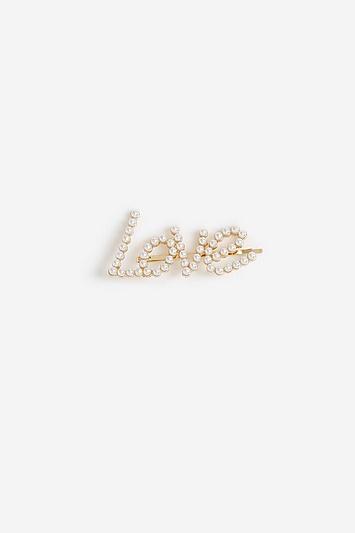 Topshop *love Pearl Hair Slide