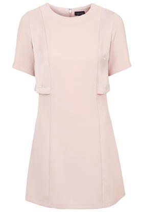 Topshop A-line Overlay Dress