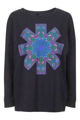 Topshop Red Hot Chilli Peppers Top By And Finally