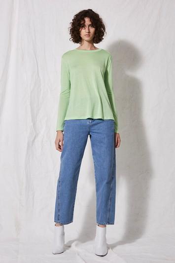 Topshop *long Sleeve T-shirt By Boutique