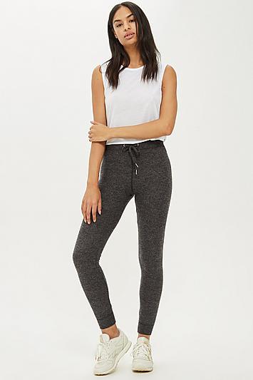 Topshop Super Brushed Skinny Fit Joggers