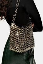 Topshop Surprise Gold Chain Shoulder Bag