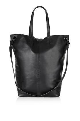 Topshop Premium Leather Shopper