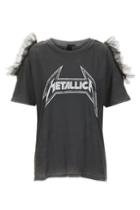Topshop Metallica Tulle T-shirt By And Finally