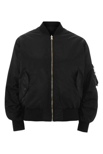 Topshop Reversible Oversized Bomber Jacket