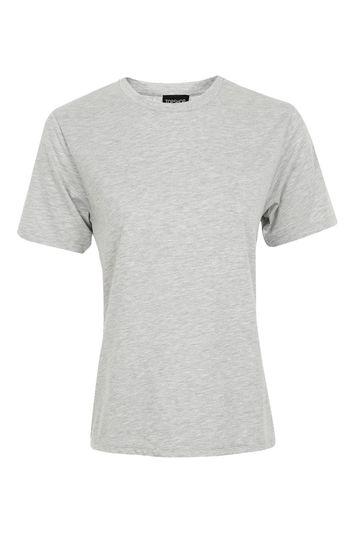 Topshop Shirting Tie Back T-shirt