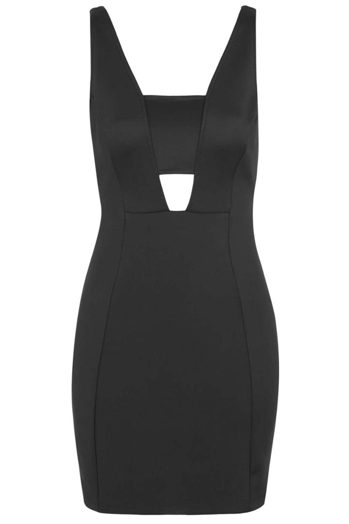 Topshop Plunge Bralet Bodycon Dress