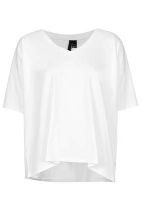 Topshop Premium Wide Cotton Tee By Boutique
