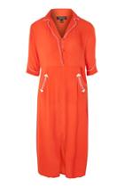 Topshop 'bad Luck Babes' Slogan Shirtdress