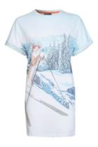 Topshop Cat On Skis Sleep T-shirt