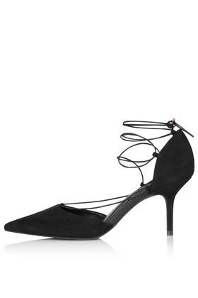 Topshop Jessica Mid-heel Ghillie Shoes