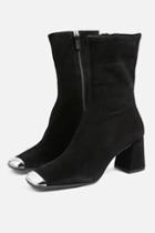 Topshop Maxwell Suede Ankle Boots