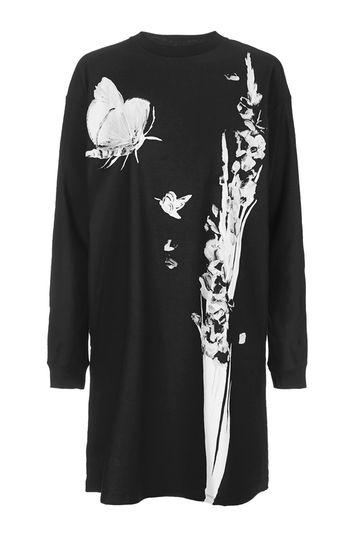 Topshop *balliol Print Dress By Unique