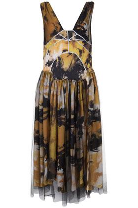 Topshop Split Skirt Dress By Unique