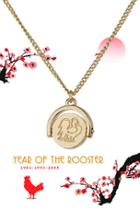 Topshop Year Of The Rooster Ditsy Necklace