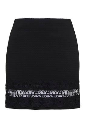 Topshop Daisy Cut Out Pelmet Skirt