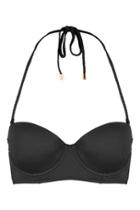 Topshop Braided Long-line Bikini Top