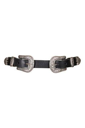 Topshop Black Leather Belt