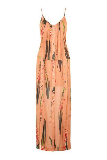 Topshop *selwyn Maxi Dress By Unique