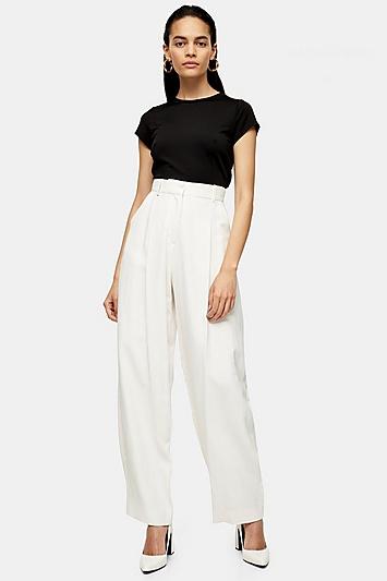 *split Peg Trousers By Topshop Boutique