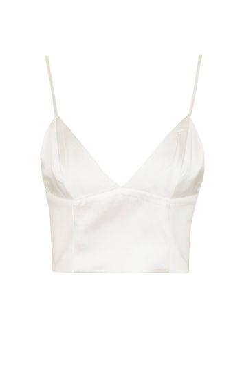 Topshop Satin D-ring Bralet
