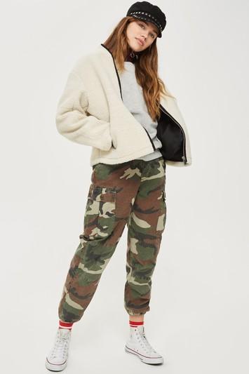 Topshop Borg Jacket