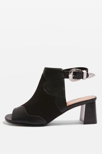 Topshop Drew Western Heeled Sandals