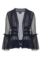 Topshop Dobby Tulle Jacket
