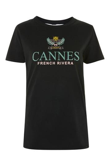 Topshop 'cannes' T-shirt By Tee & Cake