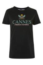 Topshop 'cannes' T-shirt By Tee & Cake