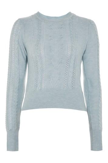 Topshop Cashmere Cable Jumper