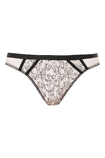 Topshop Nude Mini Knickers