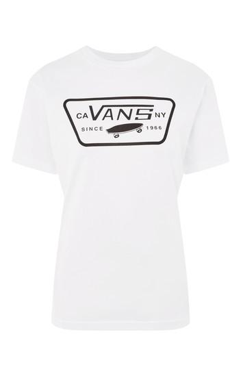 Topshop Full Patch T-shirt By Vans