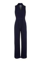 Topshop *wide Leg Jumpsuit With Zip By Wal