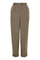 Topshop Tall Young Check Mensy Trousers