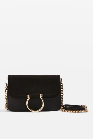 Topshop Remy D-ring Pu Cross Body Bag