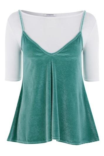Topshop *camisole T-shirt By Glamorous